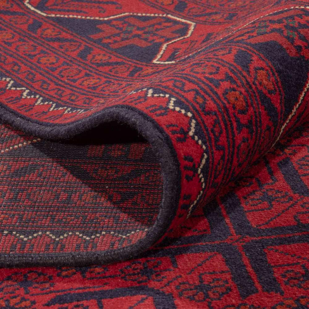 Afghan Rug - Kunduz - 350 x 249 cm - red