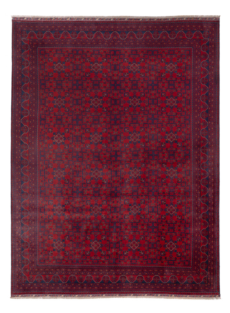Afghan Rug - Kunduz - 338 x 252 cm - red