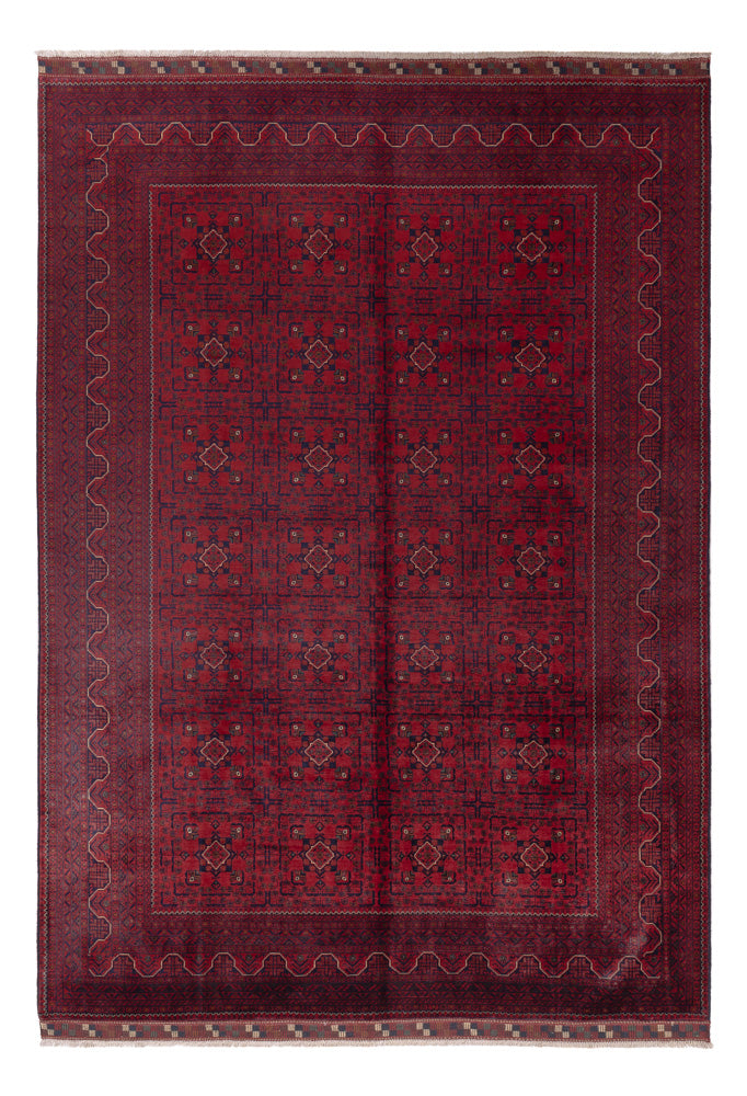 Afghan Rug - Kunduz - 357 x 249 cm - red