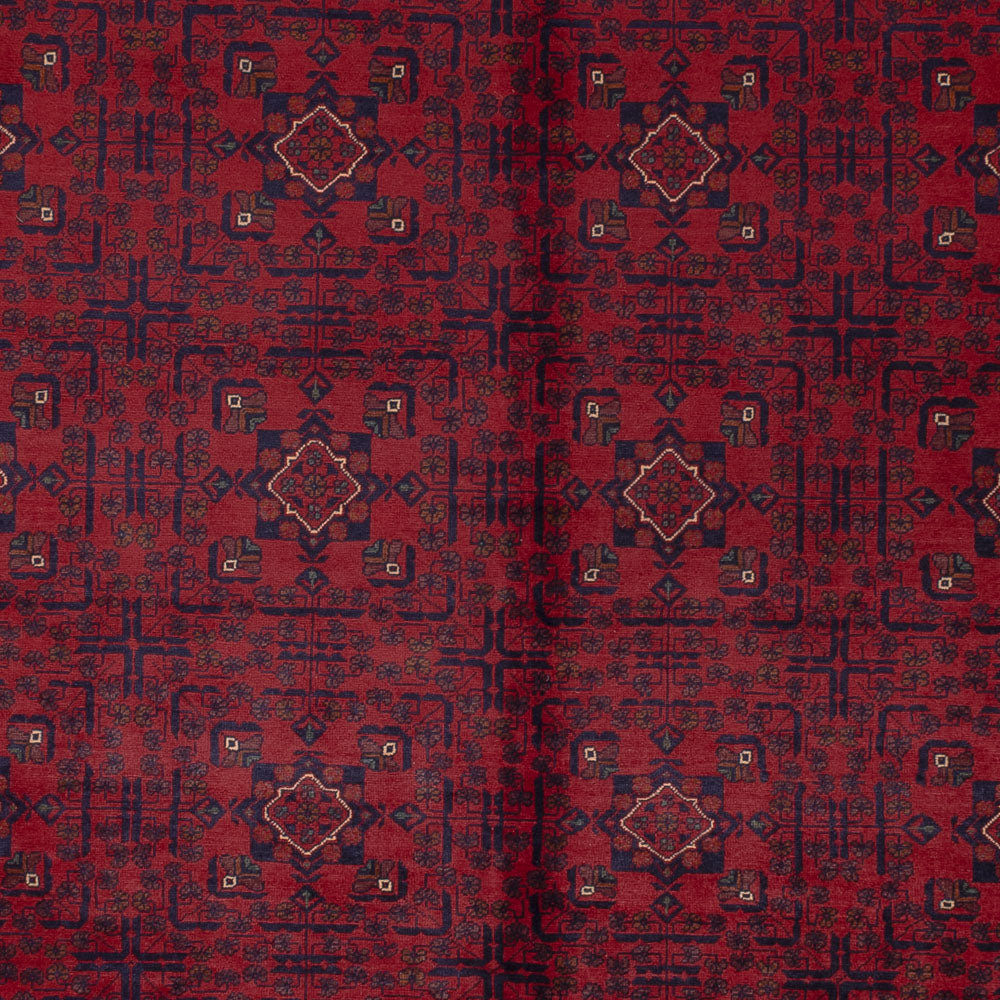 Afghan Rug - Kunduz - 357 x 249 cm - red