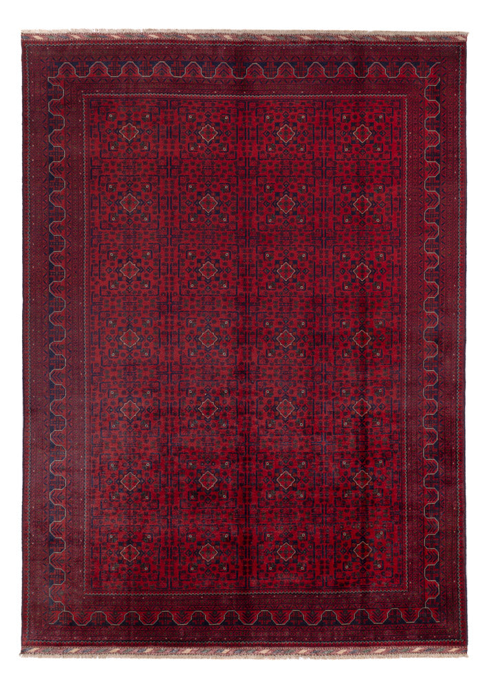 Afghan Rug - Kunduz - 343 x 242 cm - red