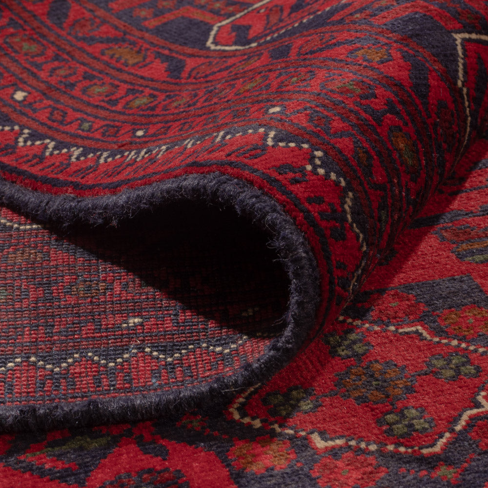 Afghan Rug - Kunduz - 343 x 242 cm - red