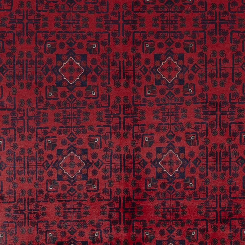 Afghan Rug - Kunduz - 340 x 250 cm - red