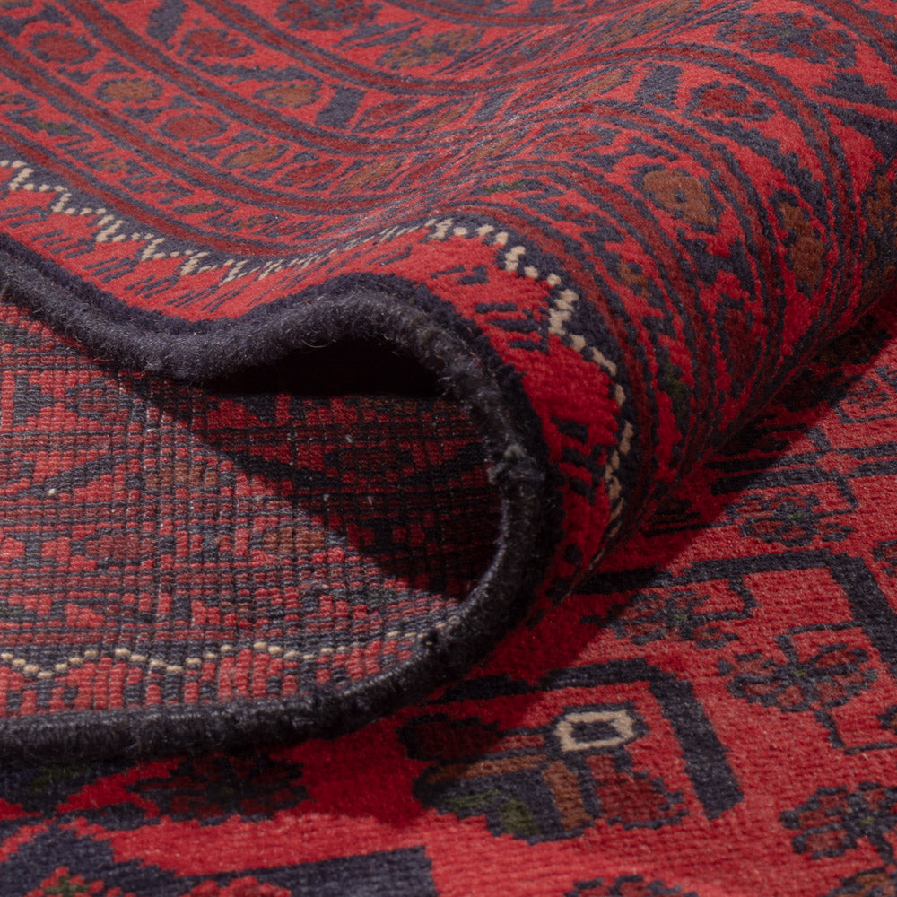 Afghan Rug - Kunduz - 340 x 250 cm - red