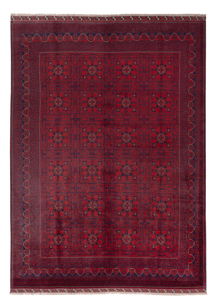 Afghan Rug - Kunduz - 349 x 253 cm - red