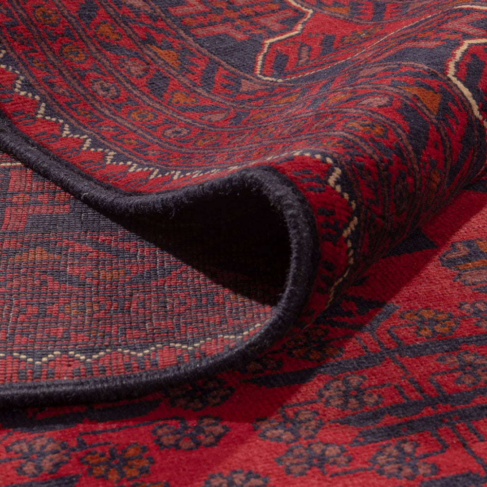 Afghan Rug - Kunduz - 349 x 253 cm - red