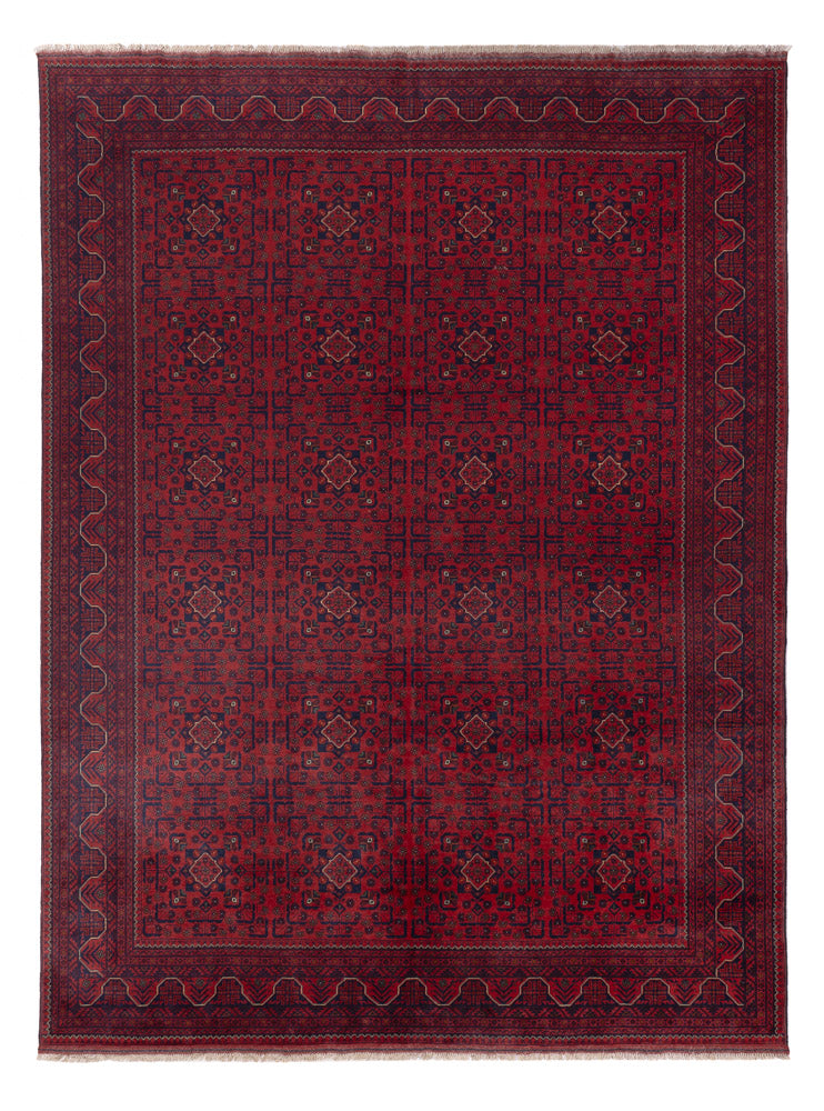 Afghan Rug - Kunduz - 338 x 246 cm - red