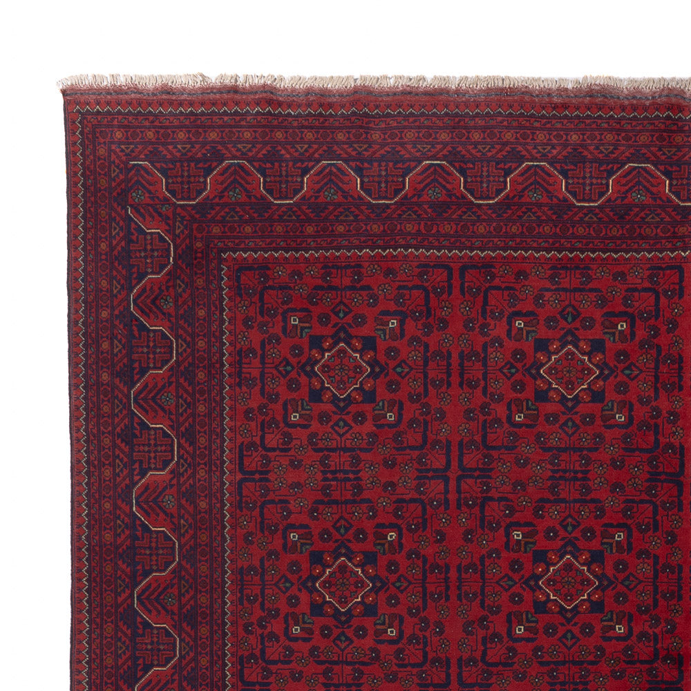 Afghan Rug - Kunduz - 338 x 246 cm - red