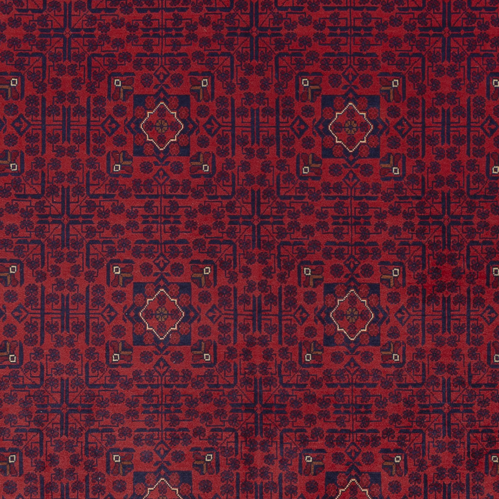Afghan Rug - Kunduz - 340 x 254 cm - red