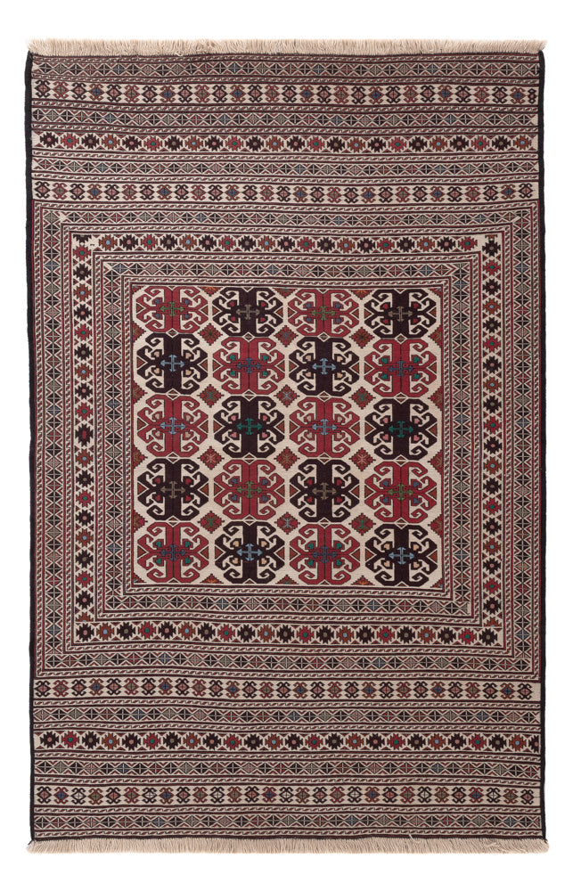 Kelim Rug - Oriental - 195 x 132 cm - multicolored