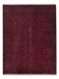 Afghan Rug - Royal - 193 x 152 cm - red