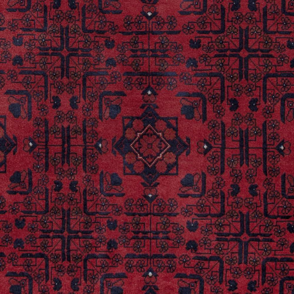 Afghan Rug - Royal - 193 x 152 cm - red
