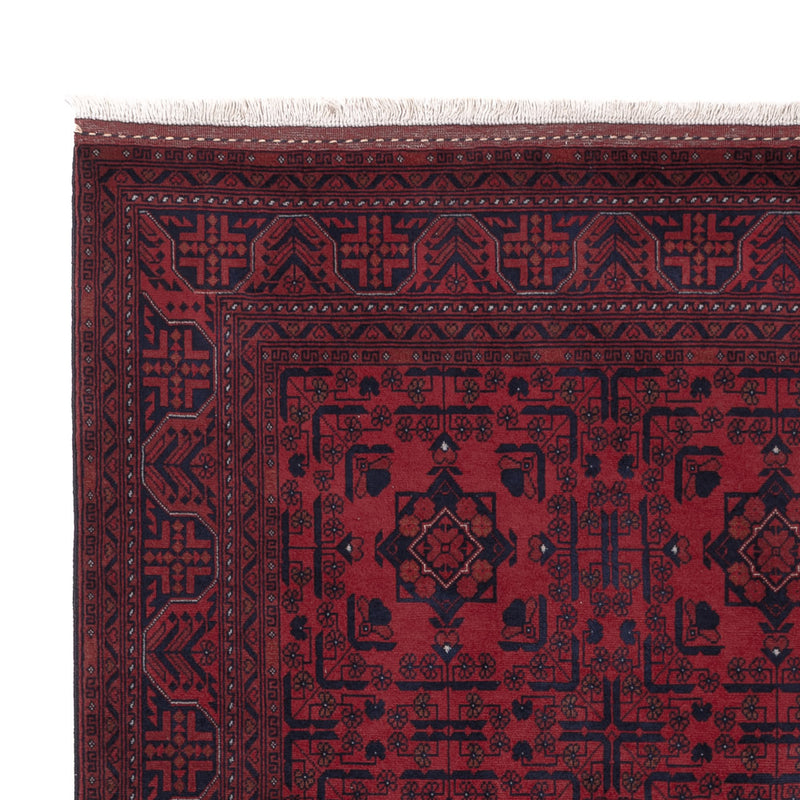 Afghan Rug - Royal - 193 x 152 cm - red