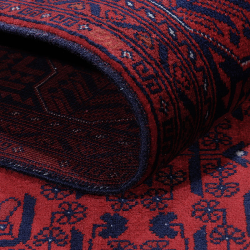Afghan Rug - Royal - 193 x 152 cm - red
