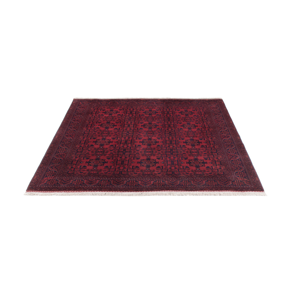 Afghan Rug - Royal - 193 x 152 cm - red