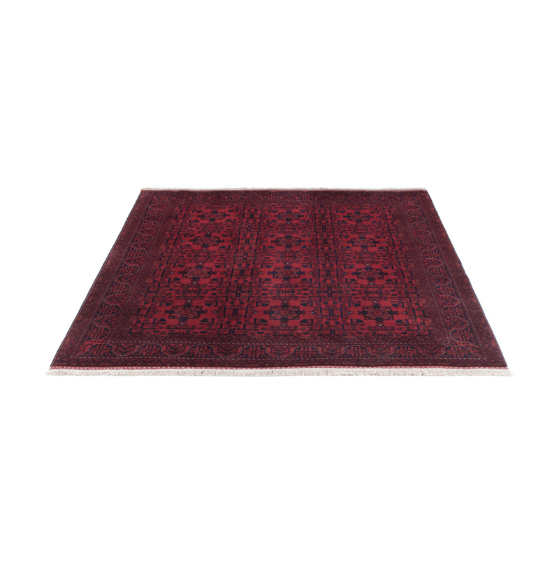 Afghan Rug - Royal - 193 x 152 cm - red