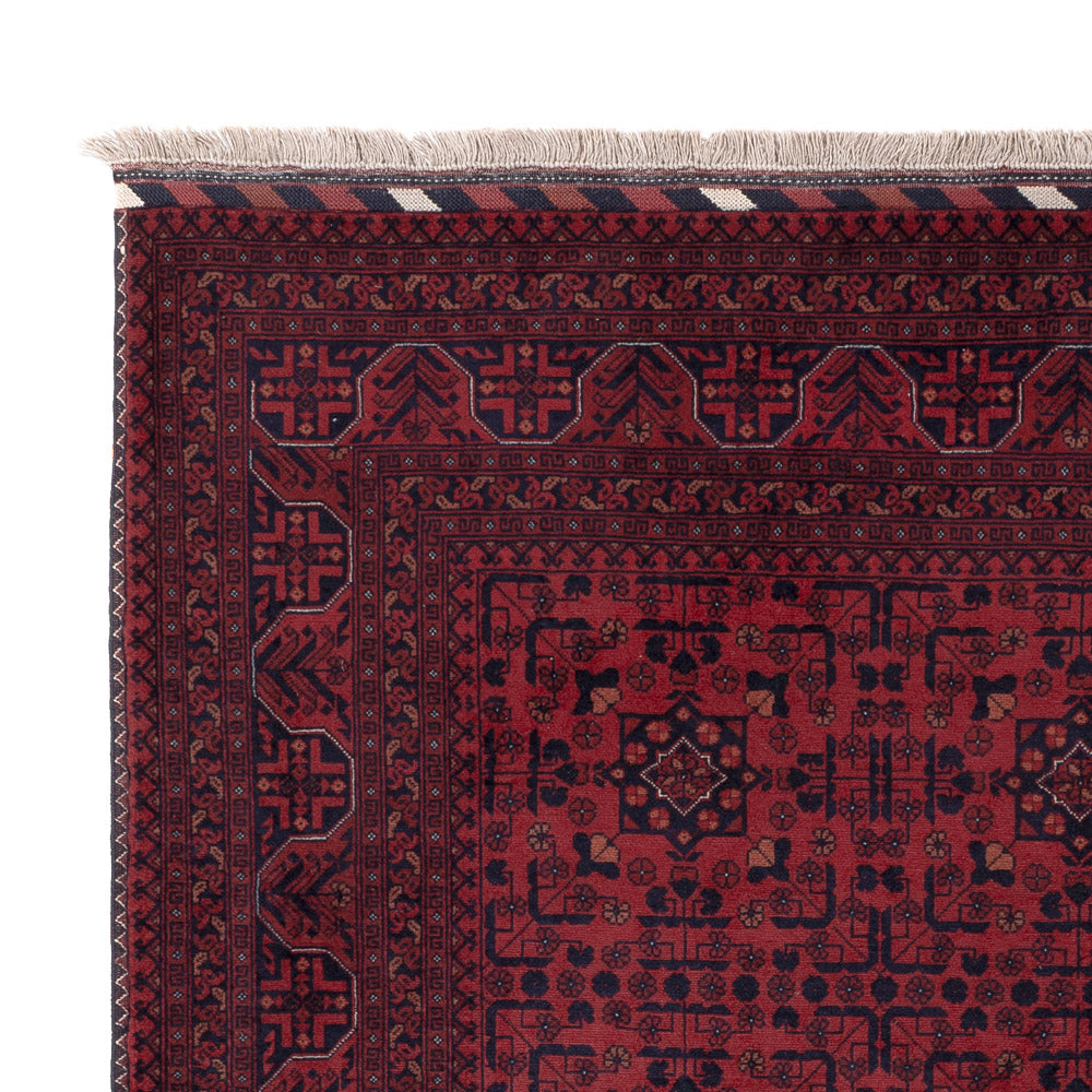 Afghan Rug - Royal - 200 x 151 cm - red