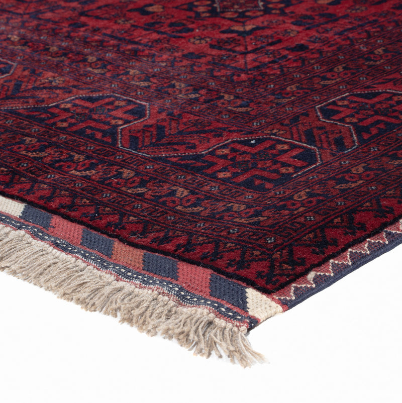 Afghan Rug - Royal - 200 x 151 cm - red