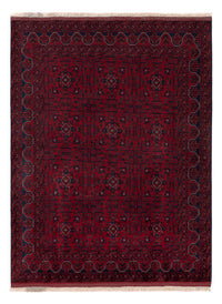 Afghan Rug - Royal - 197 x 153 cm - red