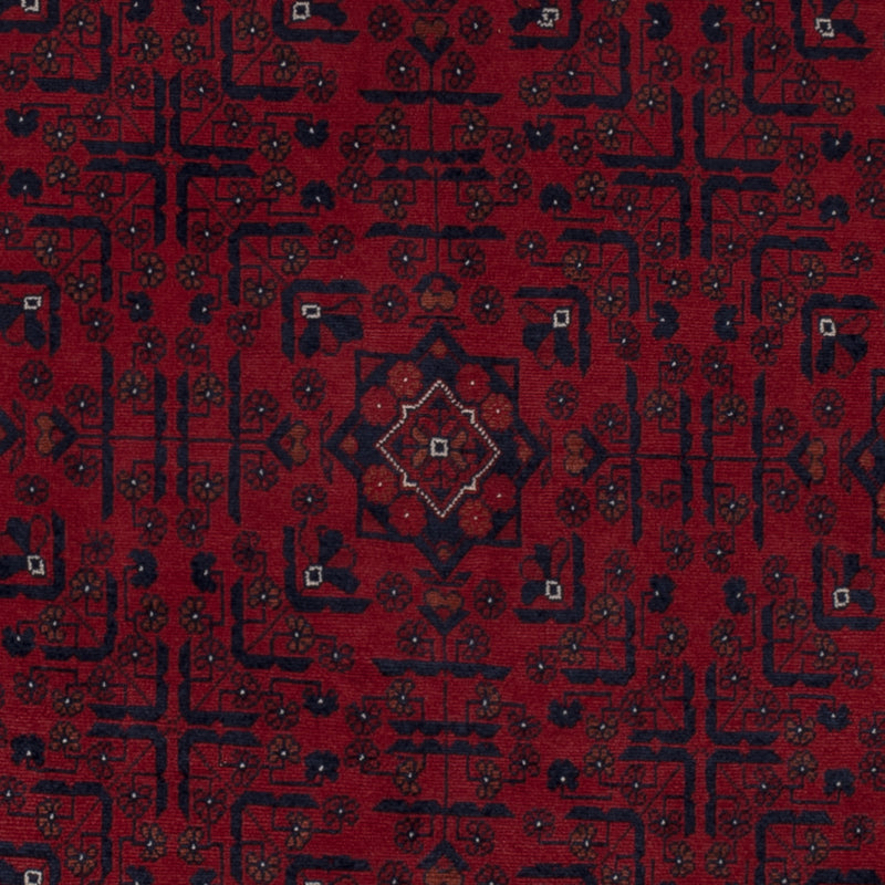 Afghan Rug - Royal - 197 x 153 cm - red