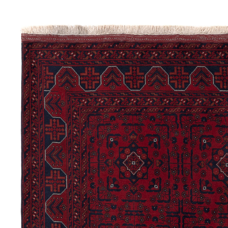 Afghan Rug - Royal - 197 x 153 cm - red