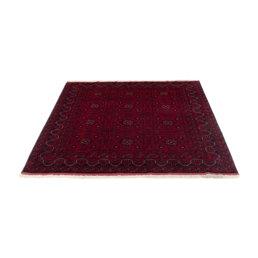 Afghan Rug - Royal - 197 x 153 cm - red