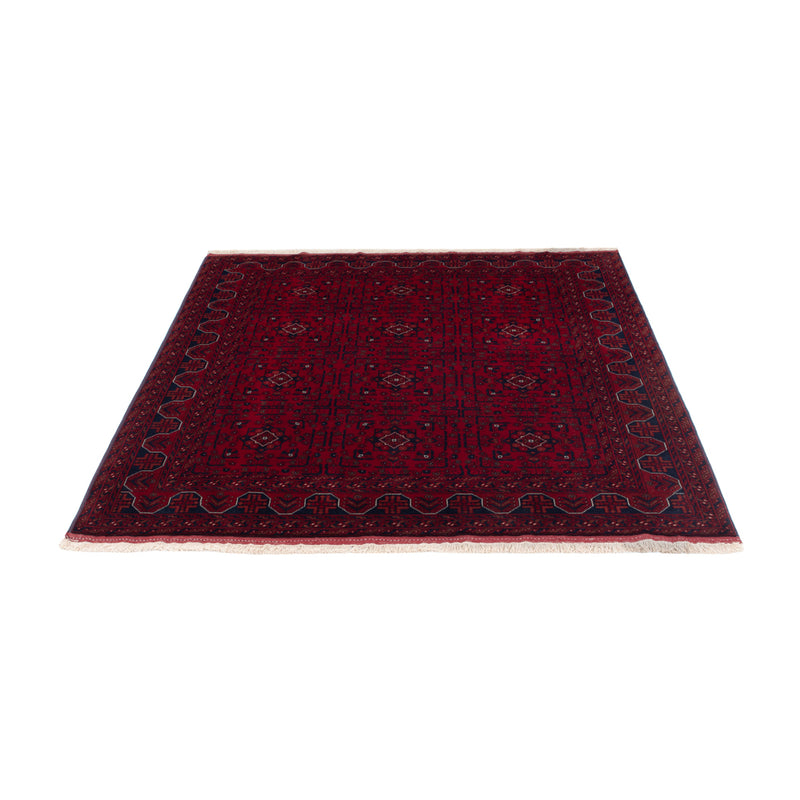 Afghan Rug - Royal - 197 x 153 cm - red