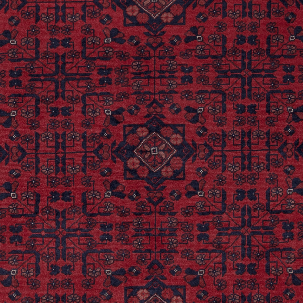 Afghan Rug - Royal - 197 x 149 cm - red