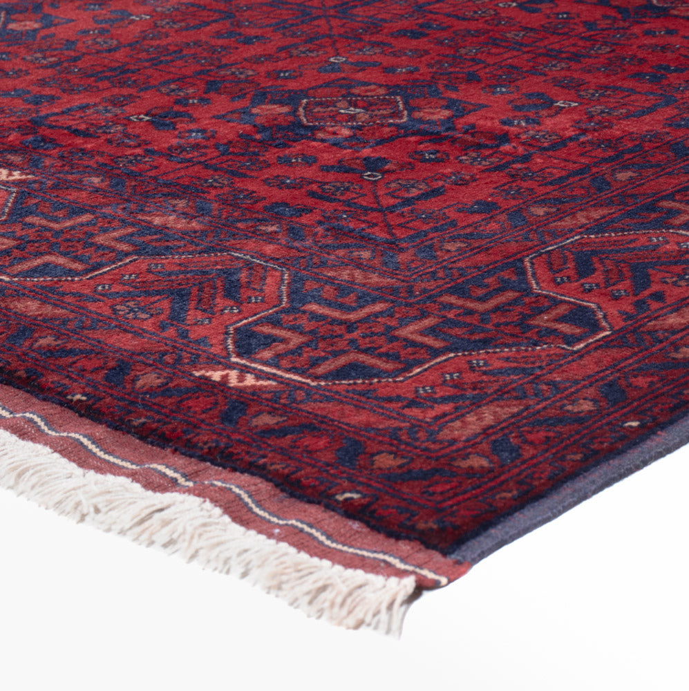 Afghan Rug - Royal - 197 x 149 cm - red