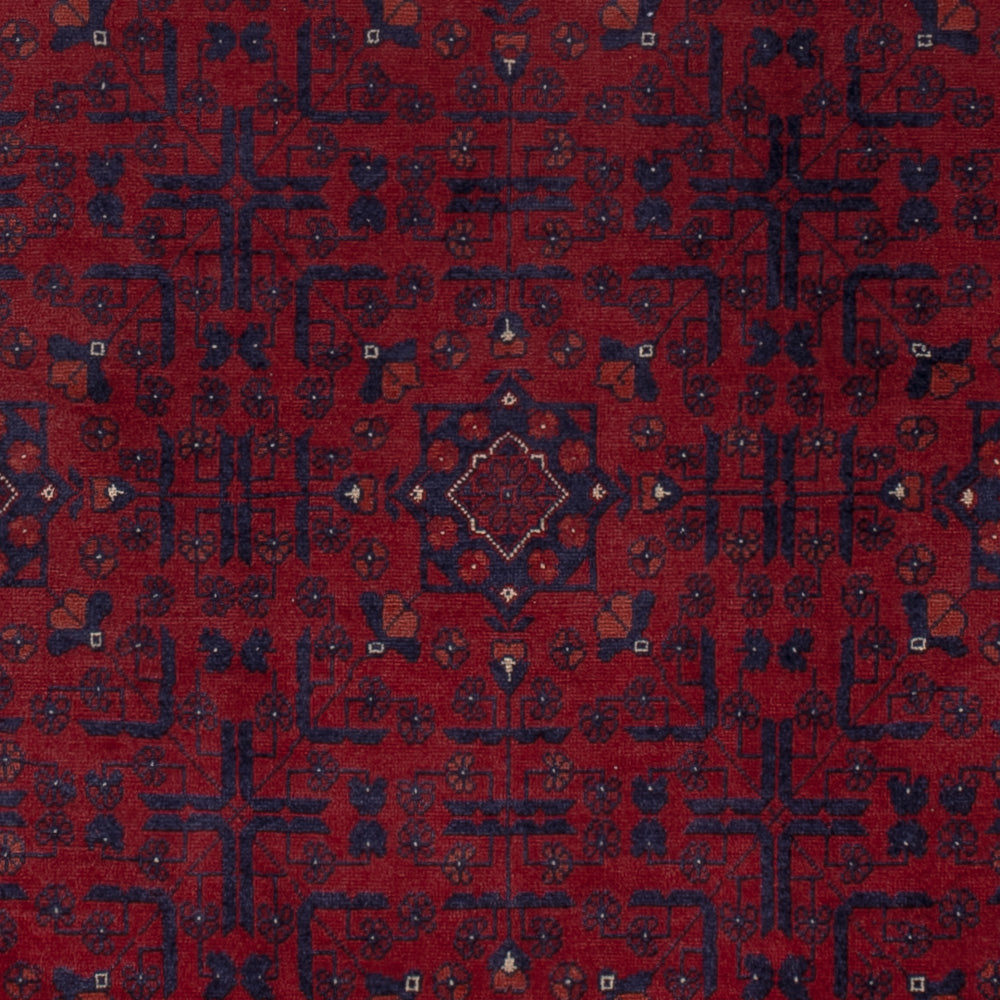 Afghan Rug - Royal - 197 x 152 cm - red