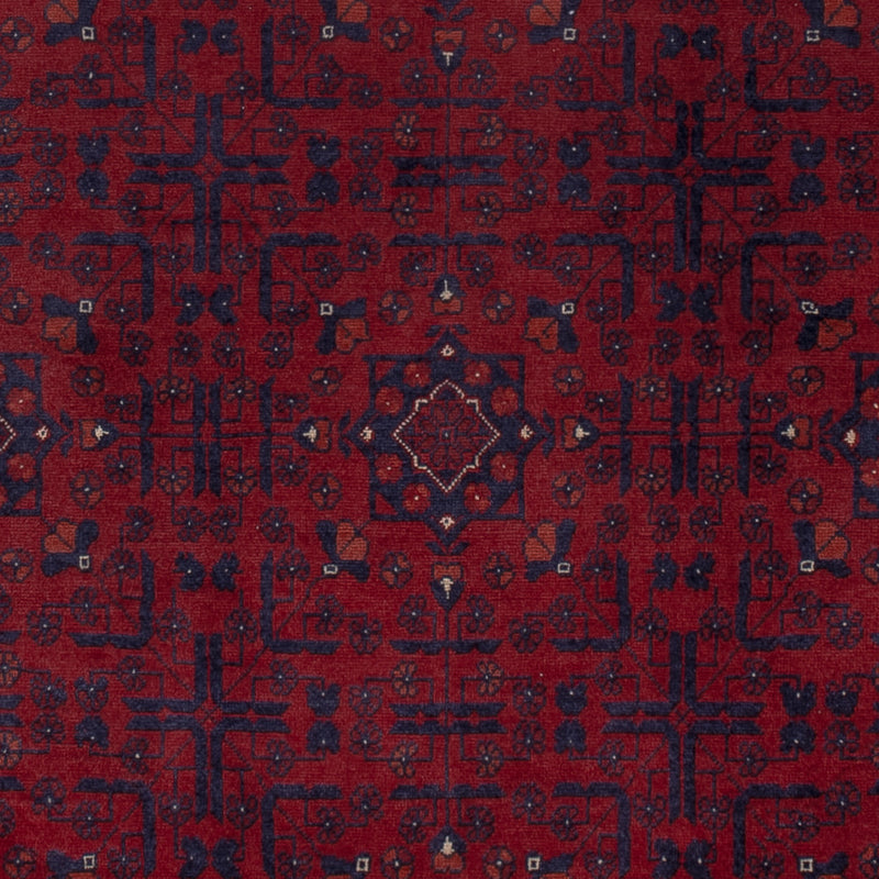 Afghan Rug - Royal - 197 x 152 cm - red
