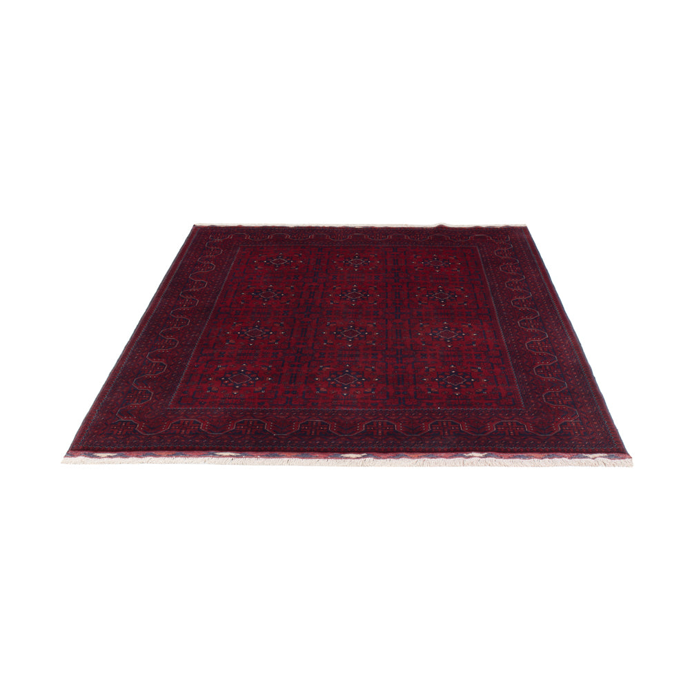 Afghan Rug - Royal - 197 x 152 cm - red