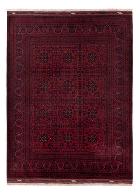 Afghan Rug - Royal - 201 x 152 cm - red