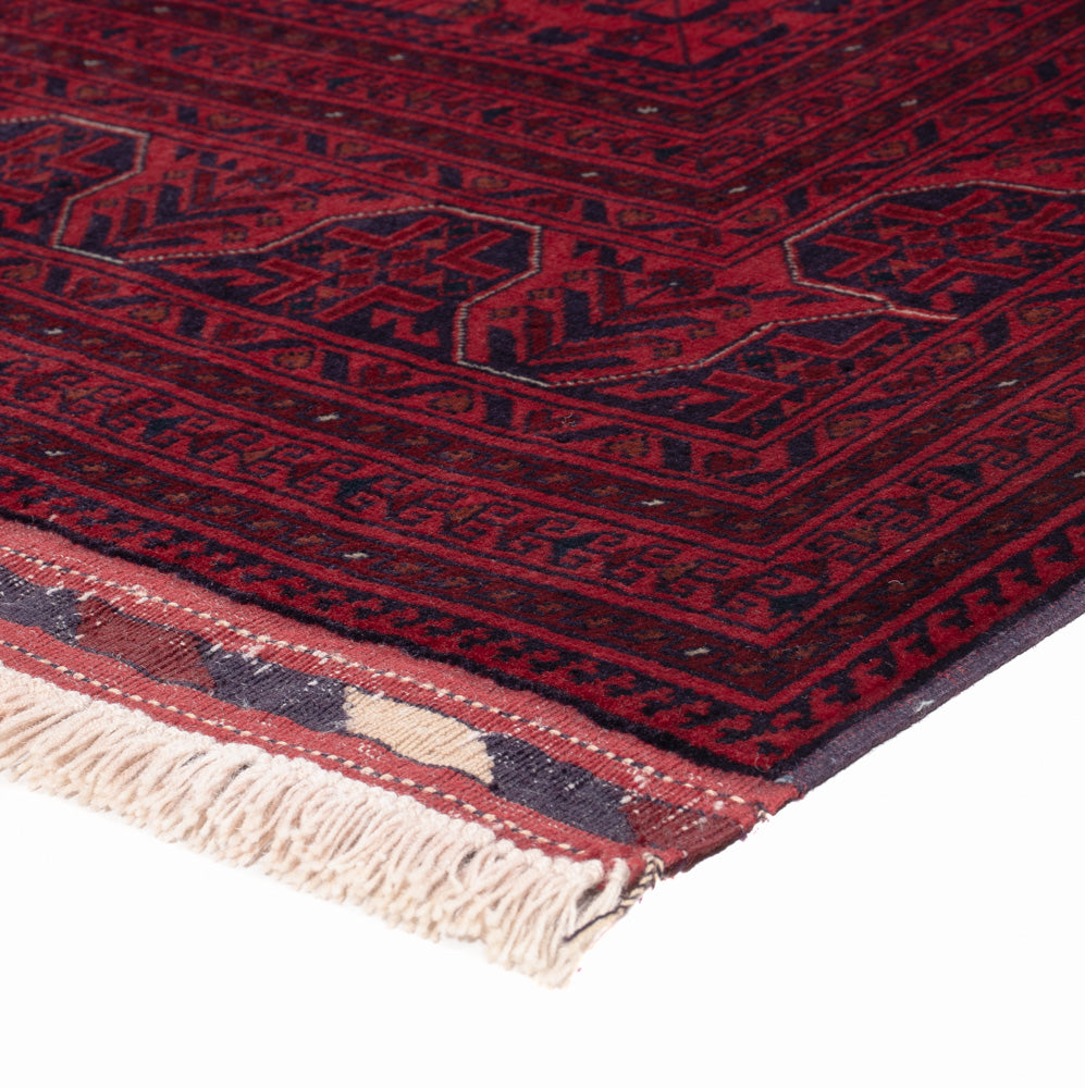 Afghan Rug - Royal - 201 x 152 cm - red