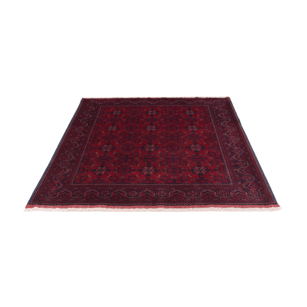 Afghan Rug - Royal - 200 x 154 cm - red