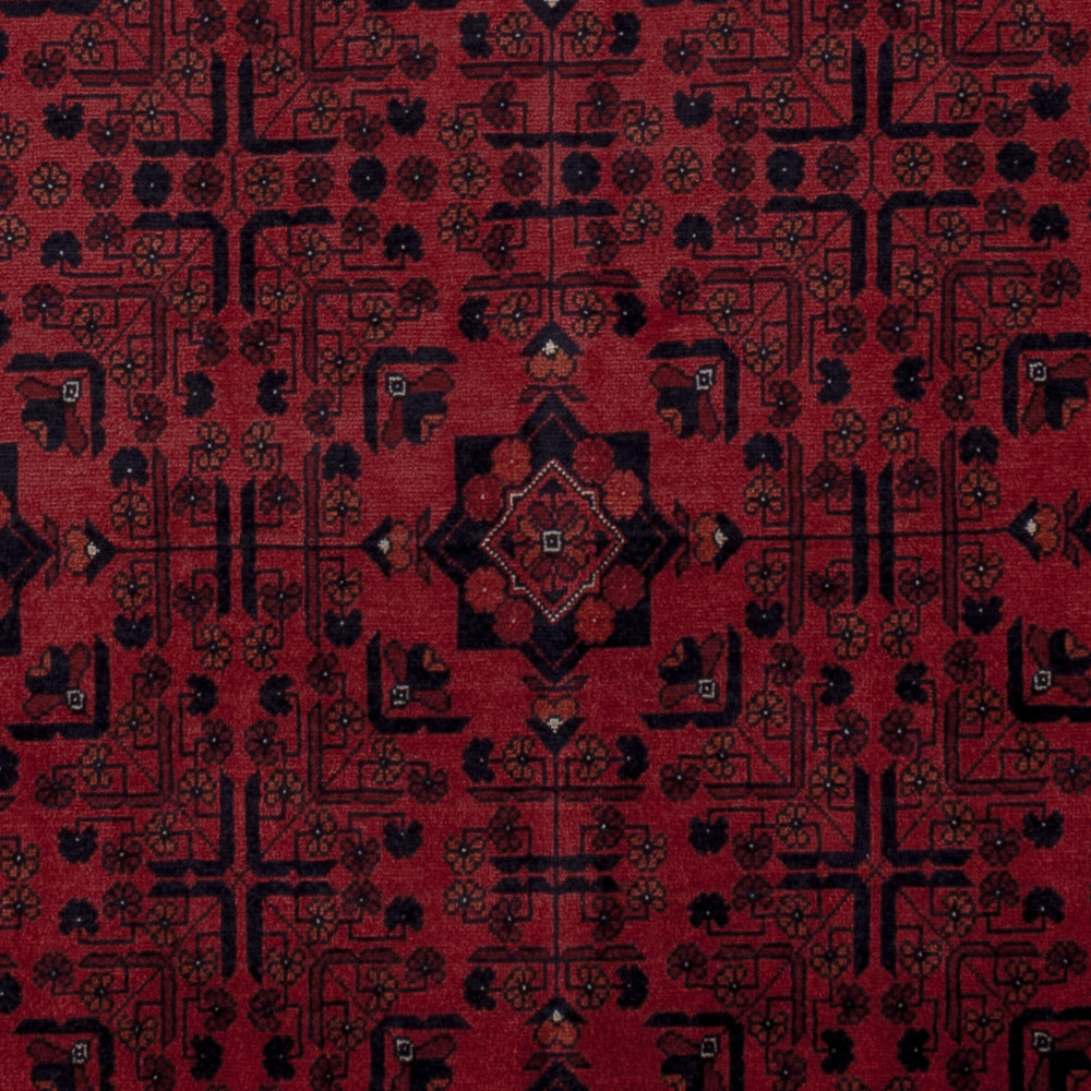 Afghan Rug - Royal - 192 x 150 cm - red