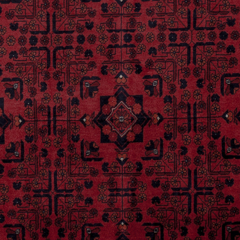 Afghan Rug - Royal - 192 x 150 cm - red