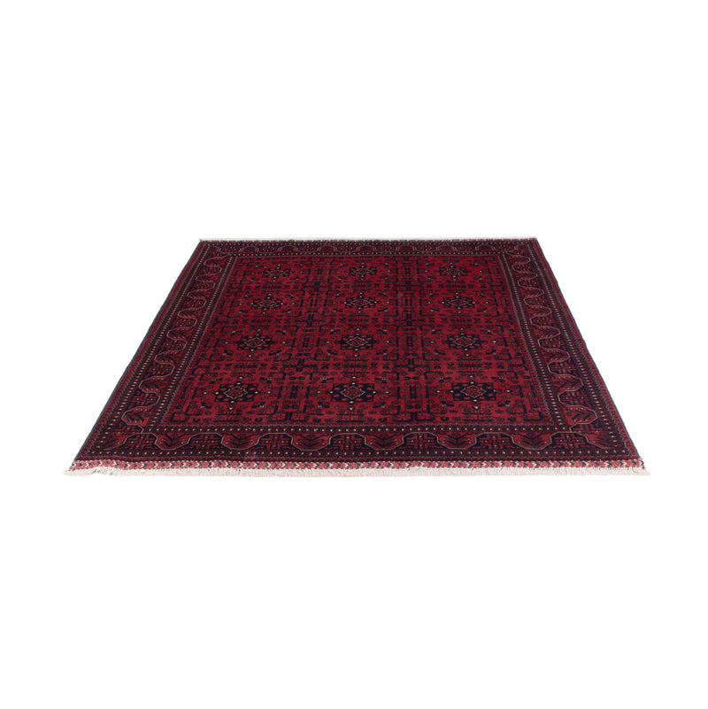 Afghan Rug - Royal - 195 x 154 cm - red
