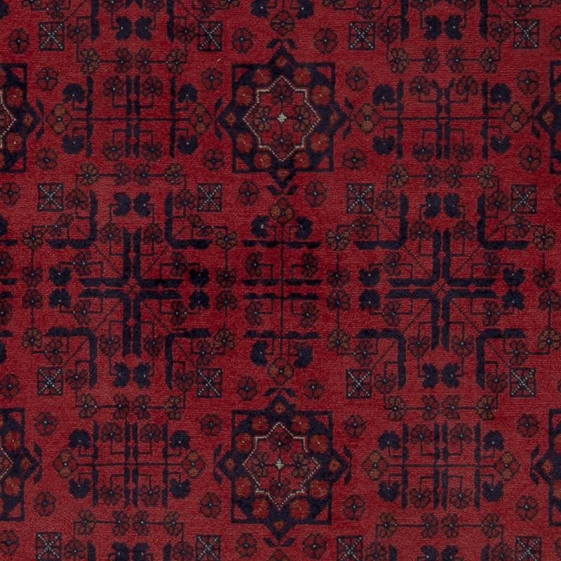 Afghan Rug - Royal - 194 x 147 cm - red