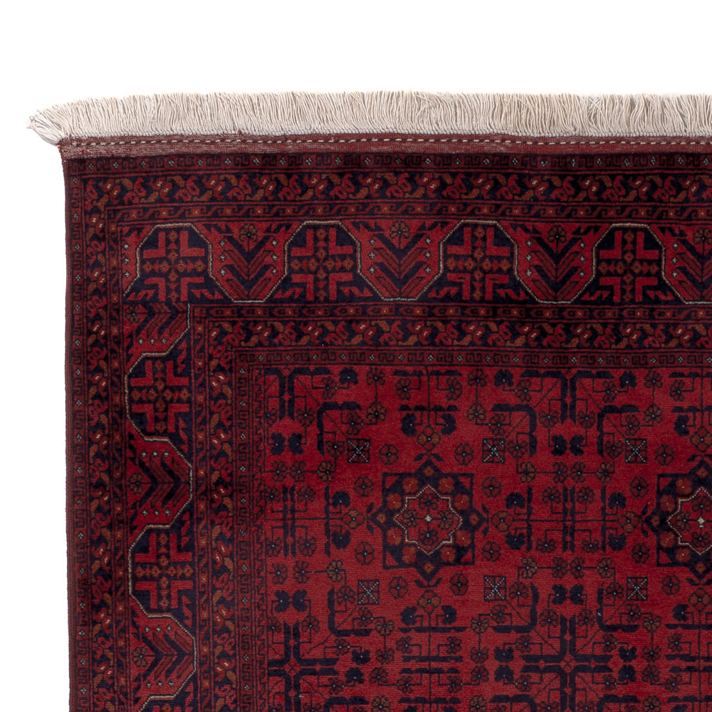 Afghan Rug - Royal - 194 x 147 cm - red