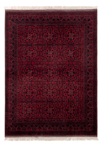 Afghan Rug - Royal - 196 x 148 cm - red