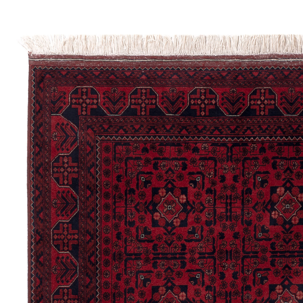 Afghan Rug - Royal - 196 x 148 cm - red