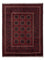 Afghan Rug - 197 x 151 cm - red