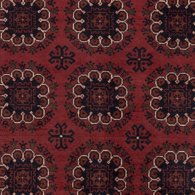 Afghan Rug - 197 x 151 cm - red