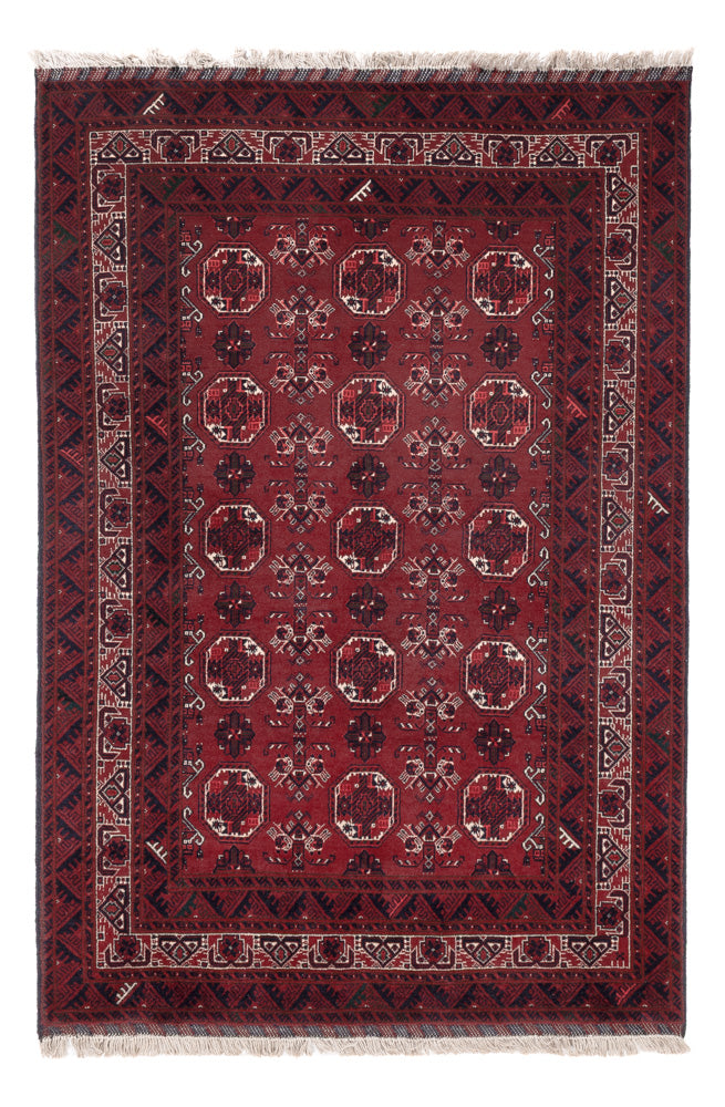 Afghan Rug - 175 x 113 cm - red