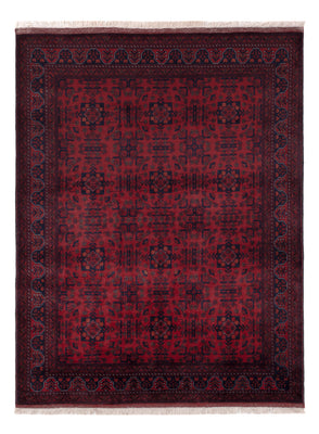 Afghan Rug - Royal - 190 x 151 cm - red