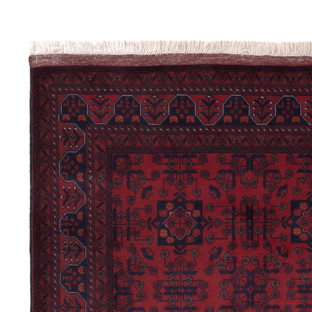Afghan Rug - Royal - 190 x 151 cm - red