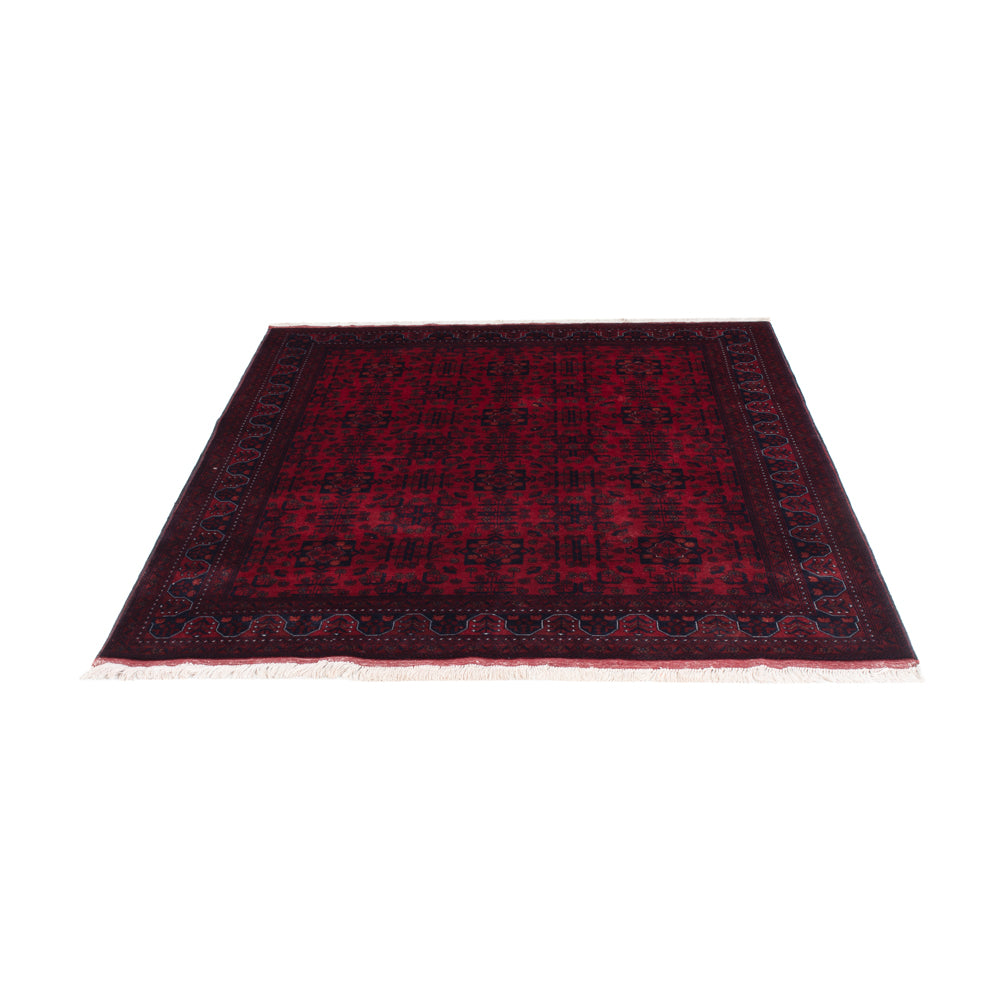 Afghan Rug - Royal - 190 x 151 cm - red