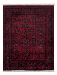 Afghan Rug - Royal - 194 x 150 cm - red