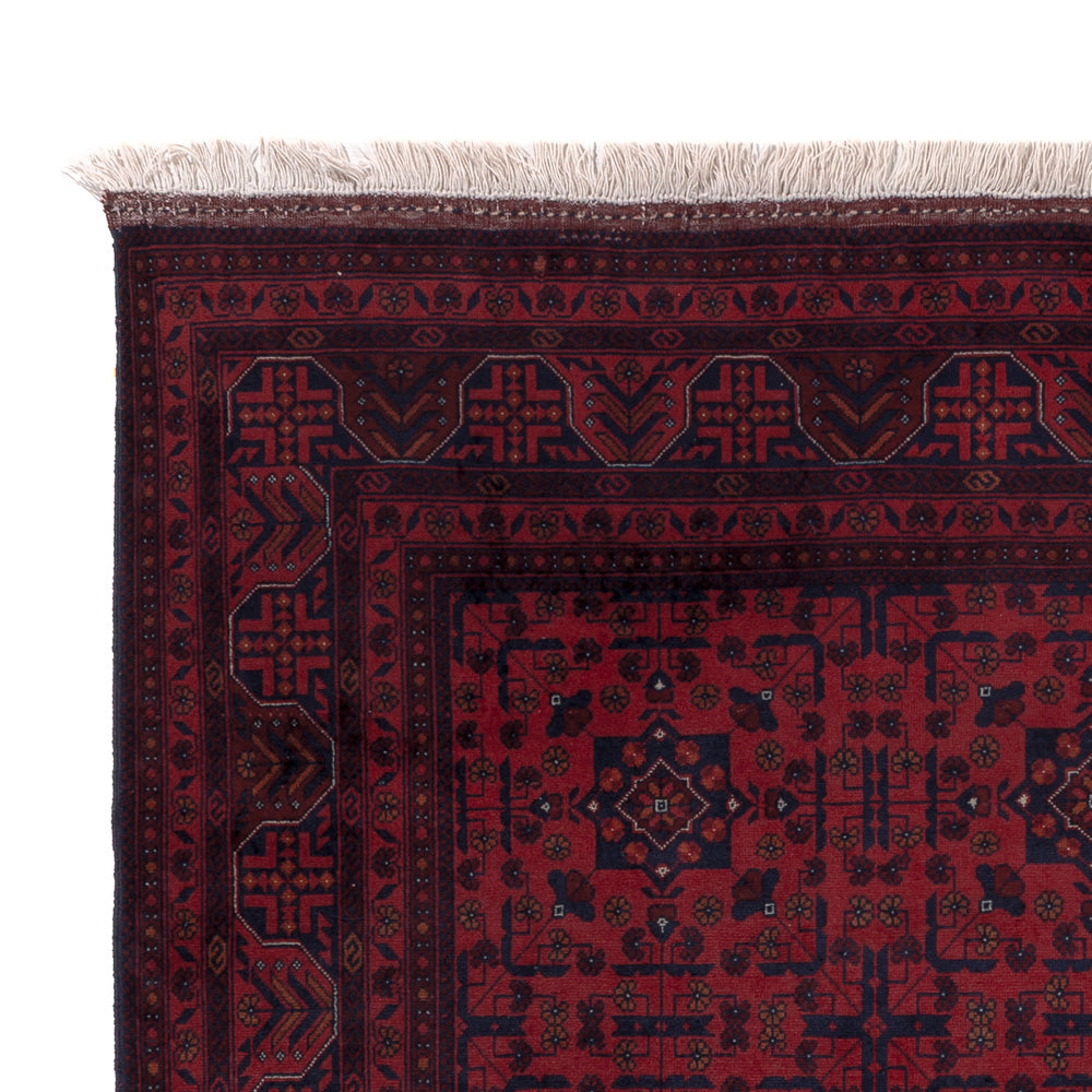 Afghan Rug - Royal - 194 x 150 cm - red